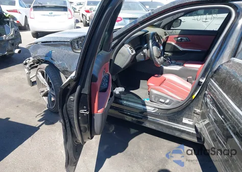 2022 BMW 330I из США, поврежденный, VIN 3MW5R1J05N8C36055